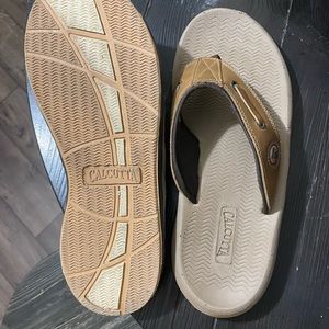 Men sperry flip flops
